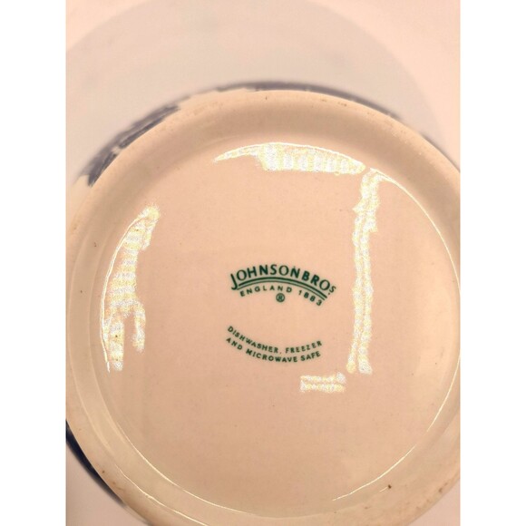 Large Vintage Johnson Bros.Blue Willow Teapot & Lid, England,VGC,No Chips/Cracks - Picture 11 of 11